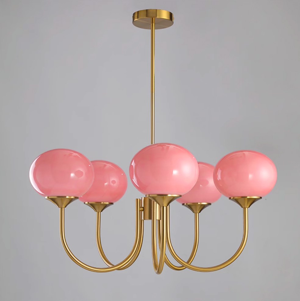 Farvet Loftslampe – Legende Glasdesign