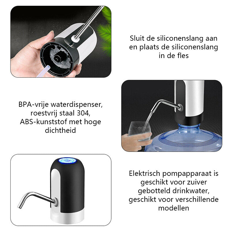 Bærbar Elektrisk Vanddispenserpumpe til Flasker