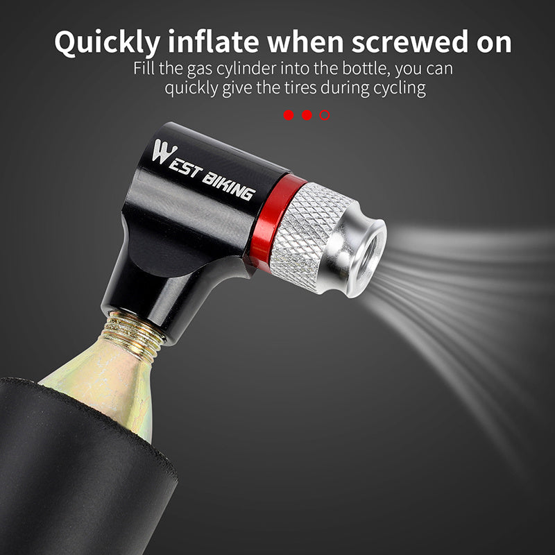 Kulsyre CO2 mini pumpe