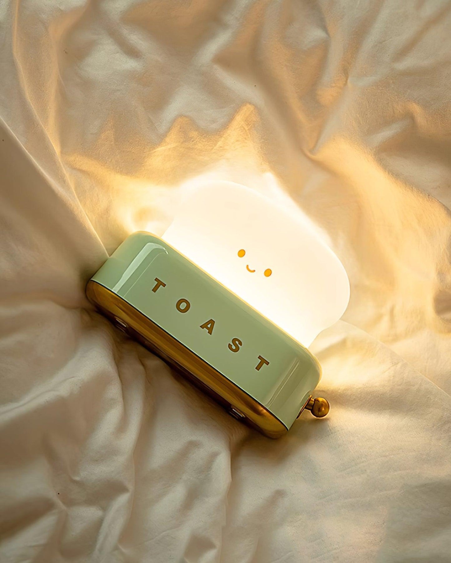Stylish Bordlampe med Indbygget Batteri og Brødrister Design