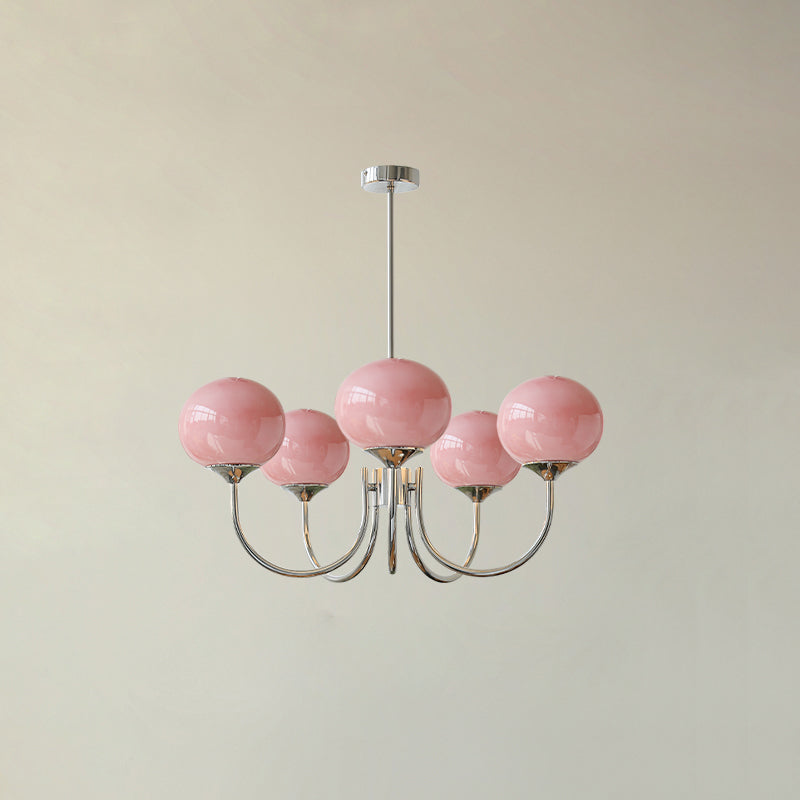 Farvet Loftslampe – Legende Glasdesign