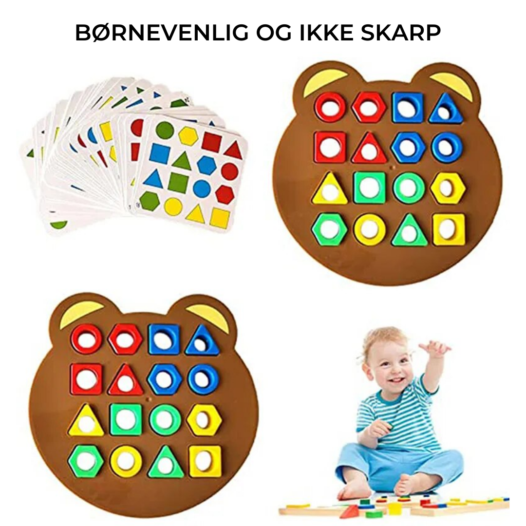 ShapeMatchingGame™ | Farveterningepuslespil for børn