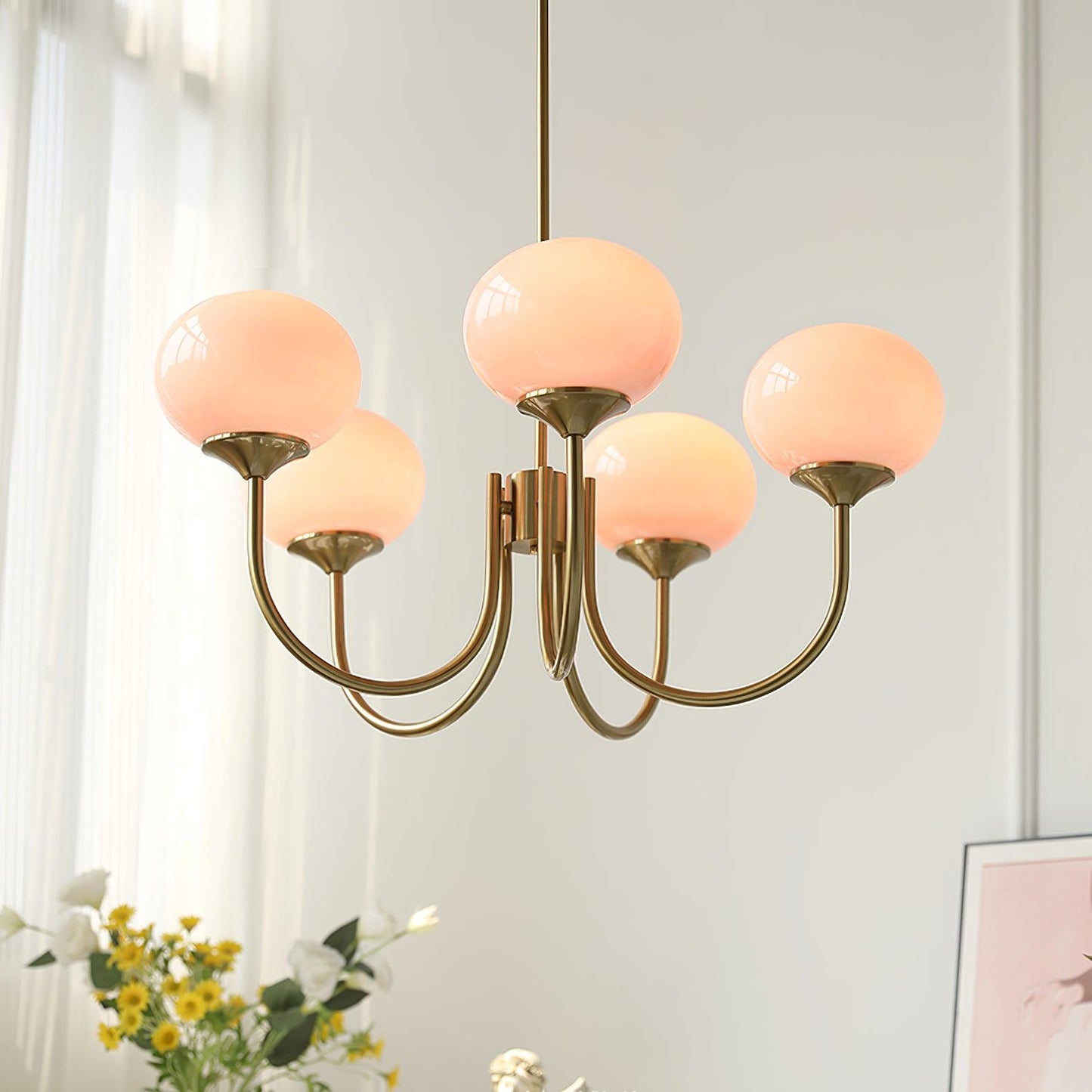 Farvet Loftslampe – Legende Glasdesign