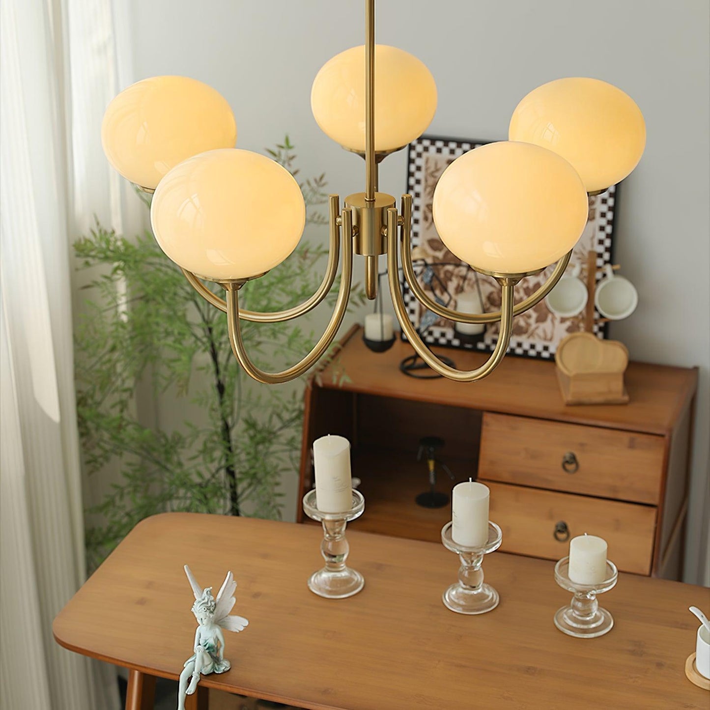 Farvet Loftslampe – Legende Glasdesign