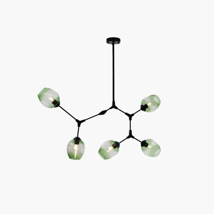 Loftlampe med Glas-Kupler – Moderne Statement