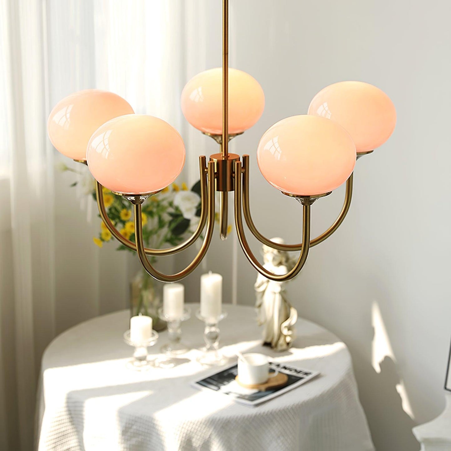 Farvet Loftslampe – Legende Glasdesign