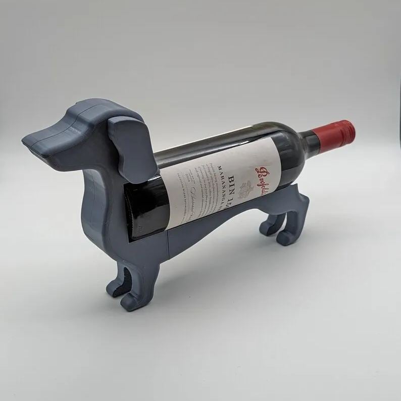 Gravhund Vinflaskeholder Dekorativ Stand