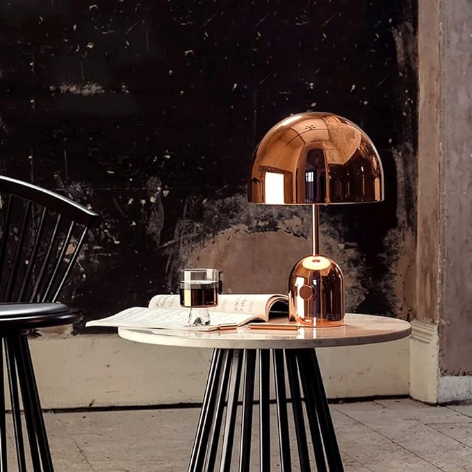 Dome Bordlampe – Elegant Metalfinish