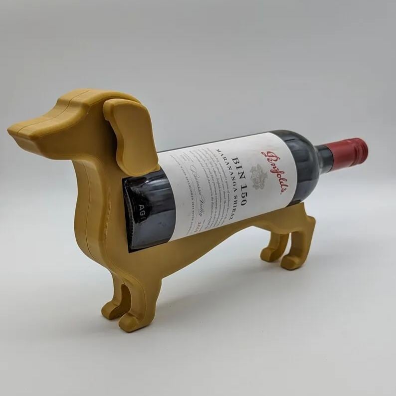 Gravhund Vinflaskeholder Dekorativ Stand