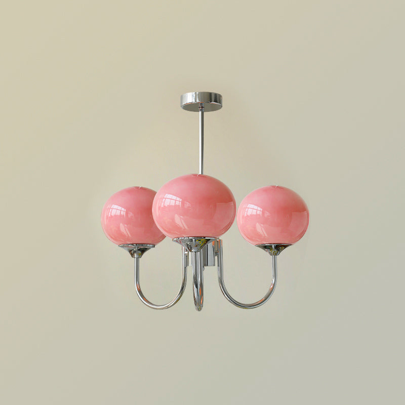 Farvet Loftslampe – Legende Glasdesign