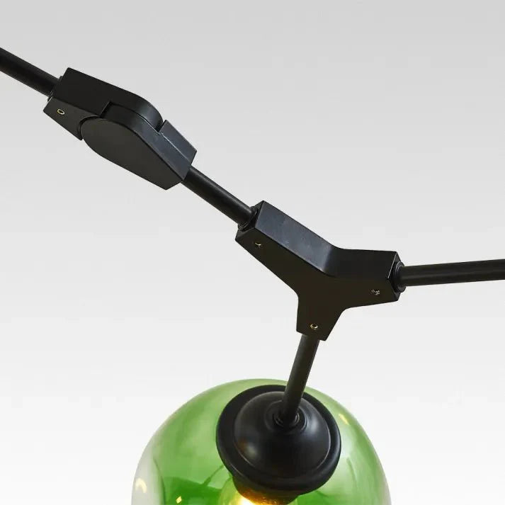 Loftlampe med Glas-Kupler – Moderne Statement