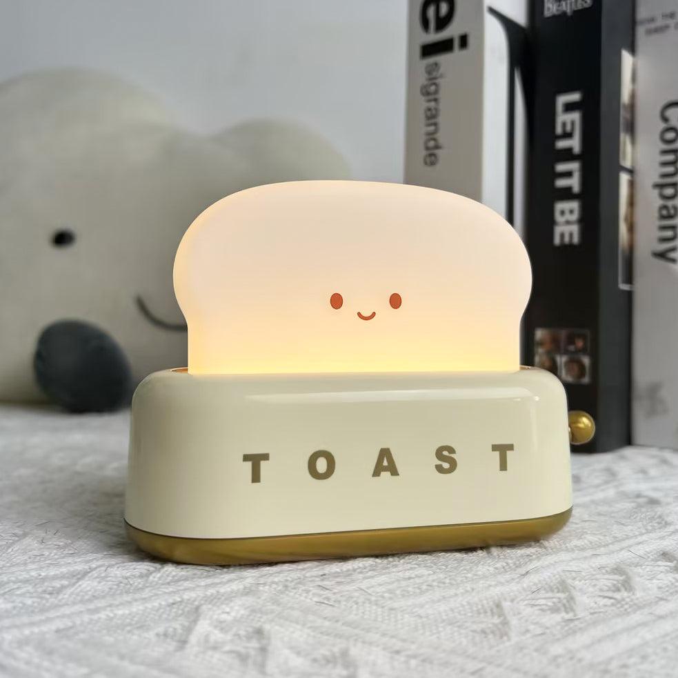 Stylish Bordlampe med Indbygget Batteri og Brødrister Design
