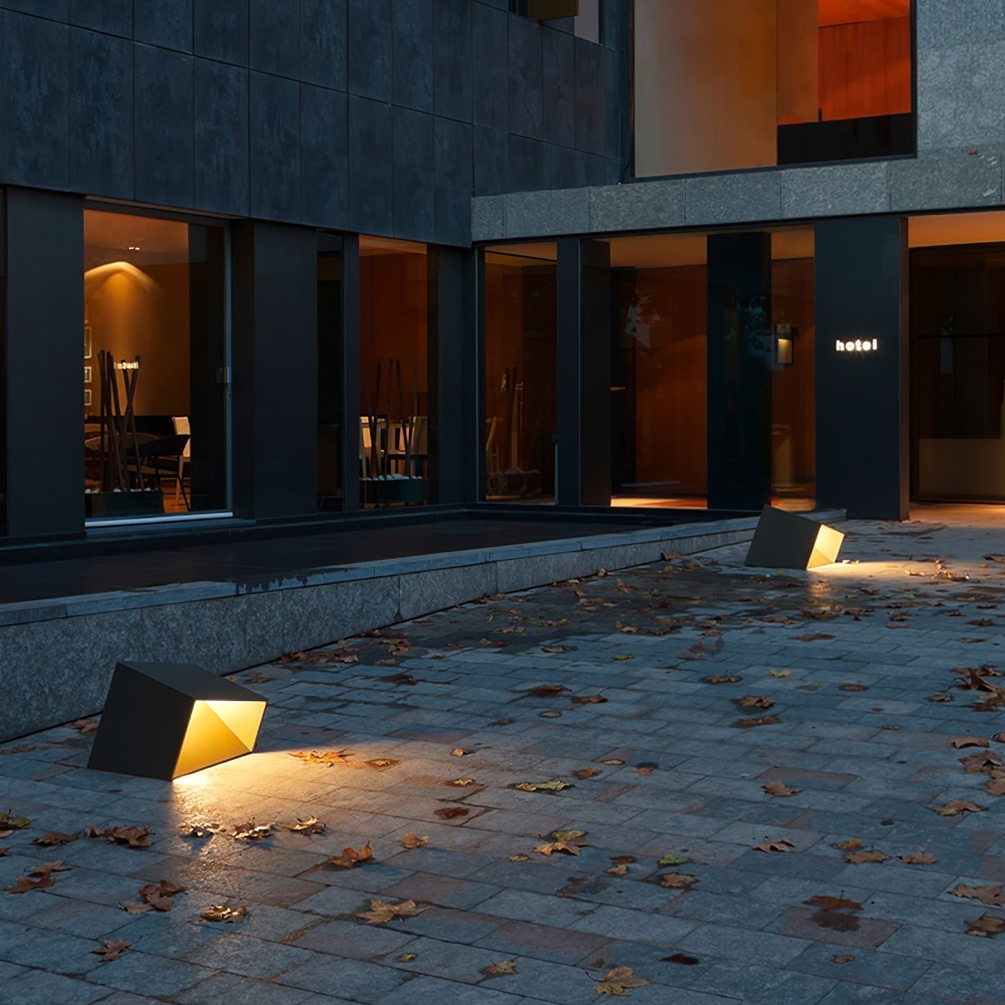 Stilfuld Cube Garden Solenergilampe til Udeliv