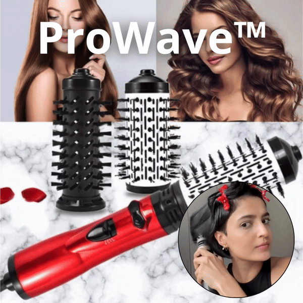 ProWave™ - Varmluftstyler og roterende hårtørrer!