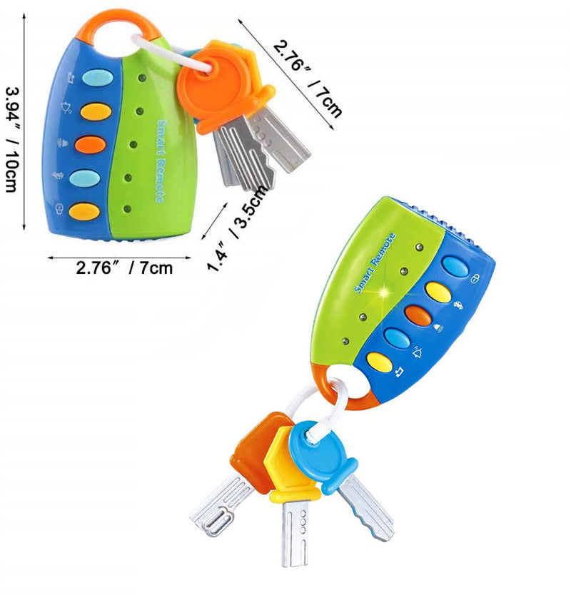 MiniMimic Playset™ | fjernbetjening og bilnøgle til babylegetøj