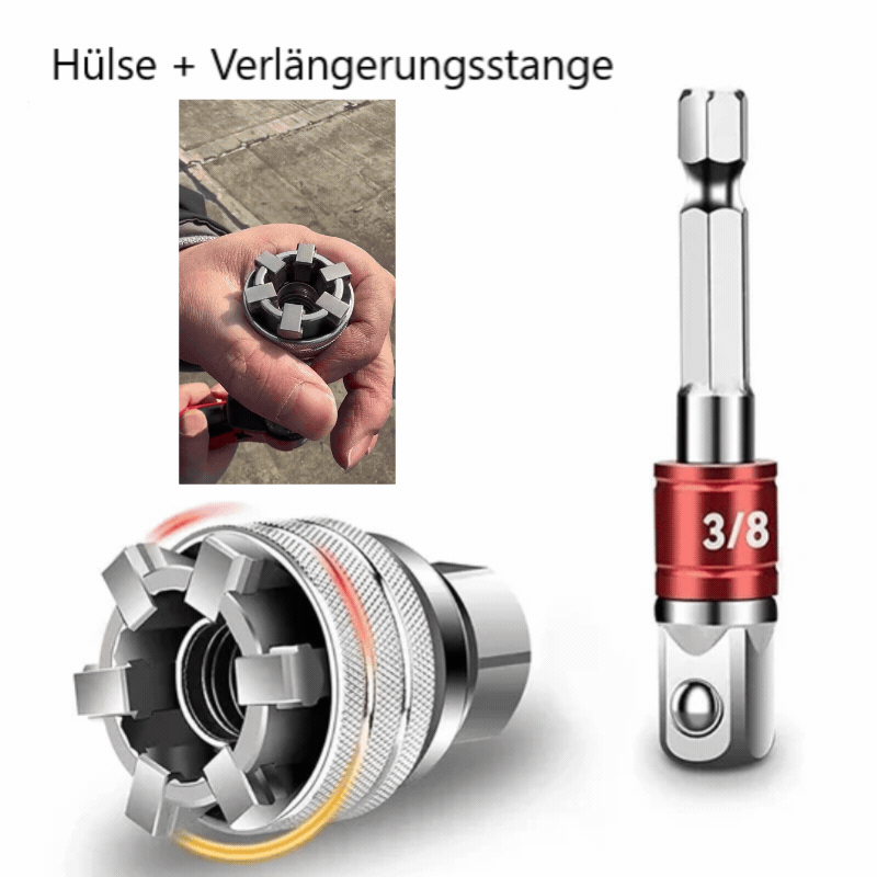 MagicSleeve™ | Den ultimative adapter til elektriske boremaskiner