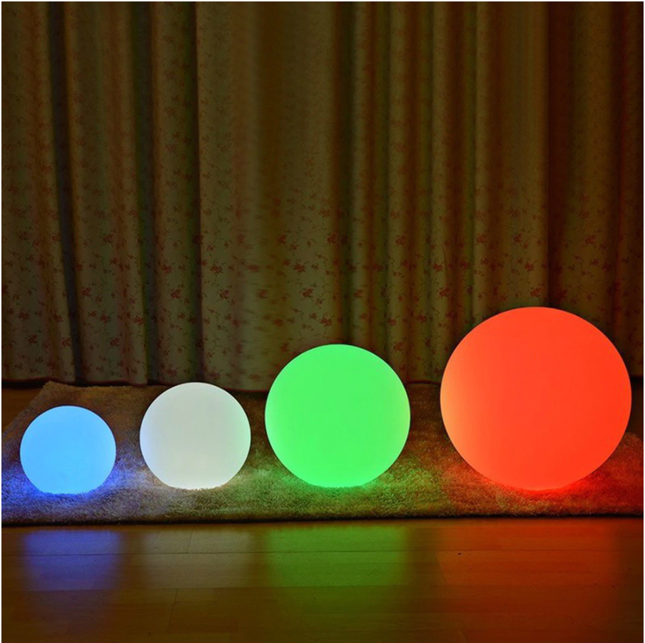 Glødende Kuglelampe – Enkel & Stemningsfuld