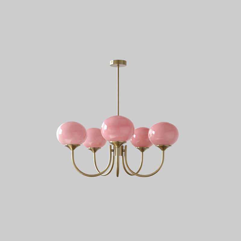 Farvet Loftslampe – Legende Glasdesign