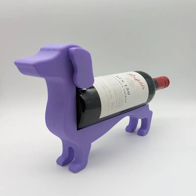 Gravhund Vinflaskeholder Dekorativ Stand
