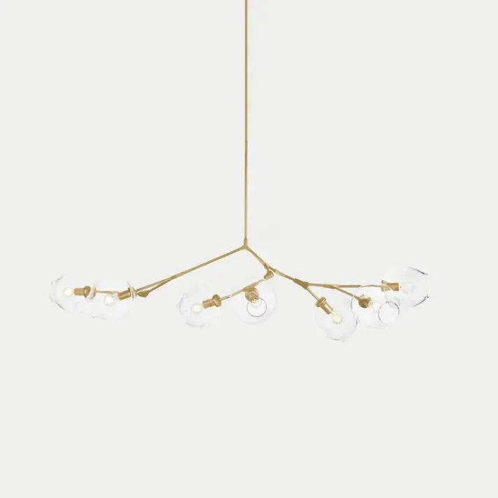 Loftlampe med Glas-Kupler – Moderne Statement