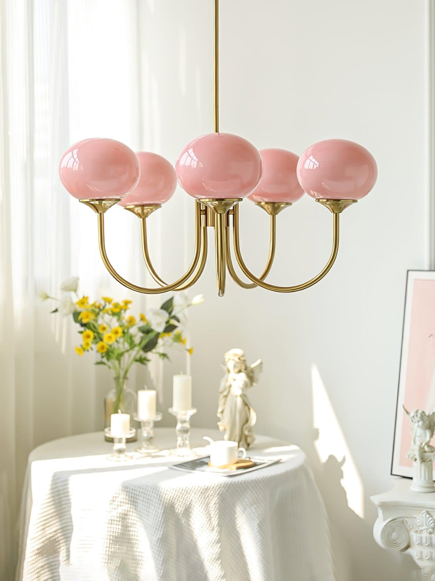 Farvet Loftslampe – Legende Glasdesign