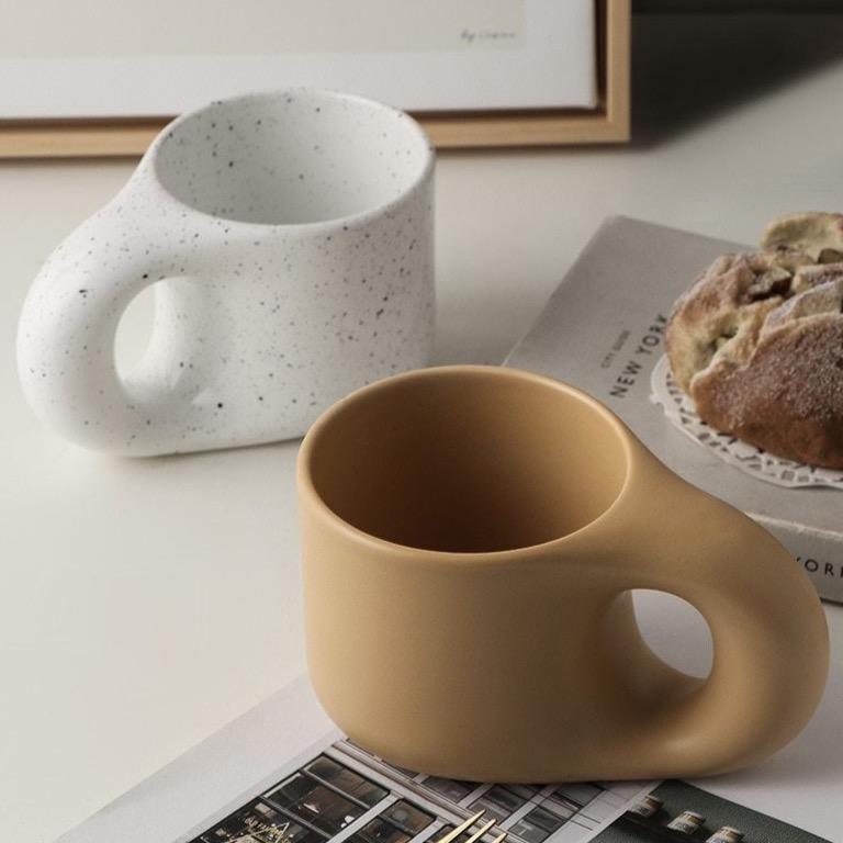 Keramisk Lucille-kop med moderne minimalistisk design