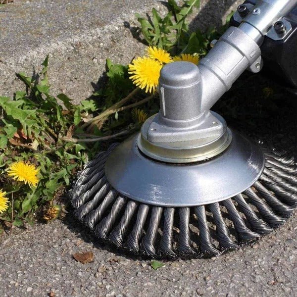Græs Trimmer™️ - Ukrudtsbørste og -trimmer i kulstofstål