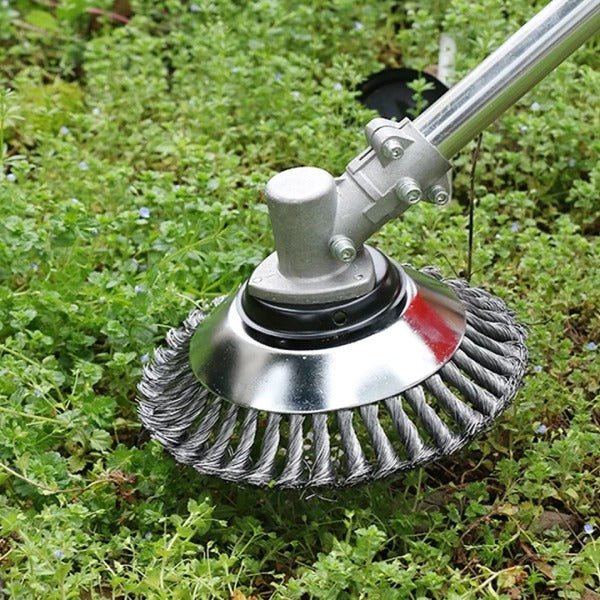 Græs Trimmer™️ - Ukrudtsbørste og -trimmer i kulstofstål