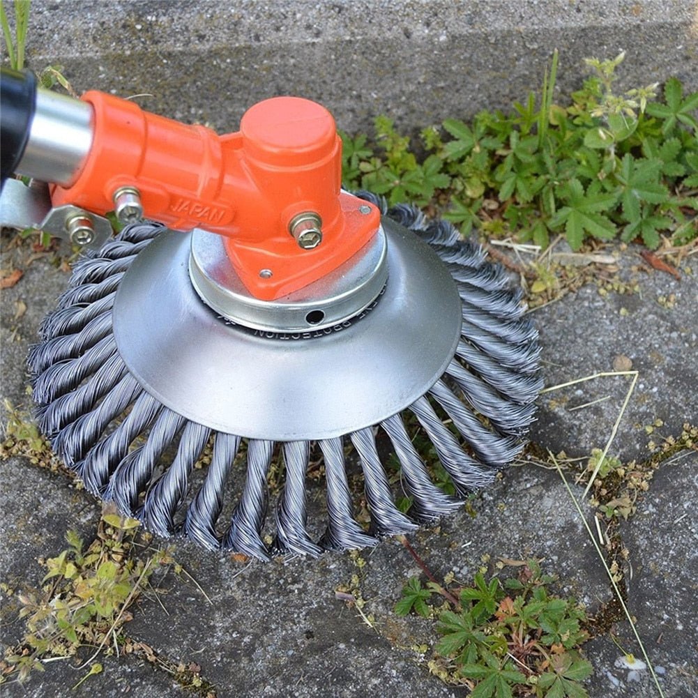 Græs Trimmer™️ - Ukrudtsbørste og -trimmer i kulstofstål