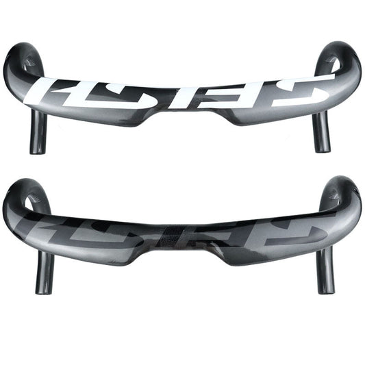 Carbonfiber Racercykel Bøjet Styr 380400420440mm Indvendig Cykelstyr
