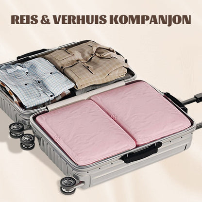 SpaceSaver™ | Komprimeret opbevaringspose - Maksimerer plads og minimerer rod