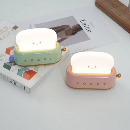 Stylish Bordlampe med Indbygget Batteri og Brødrister Design