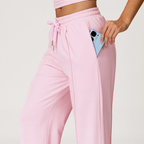 Kvinders Premium Minimal 2-delt Sæt Pink