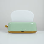 Stylish Bordlampe med Indbygget Batteri og Brødrister Design