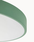 Justerbar træ- og jern LED loftslampe med CCT-indstillinger