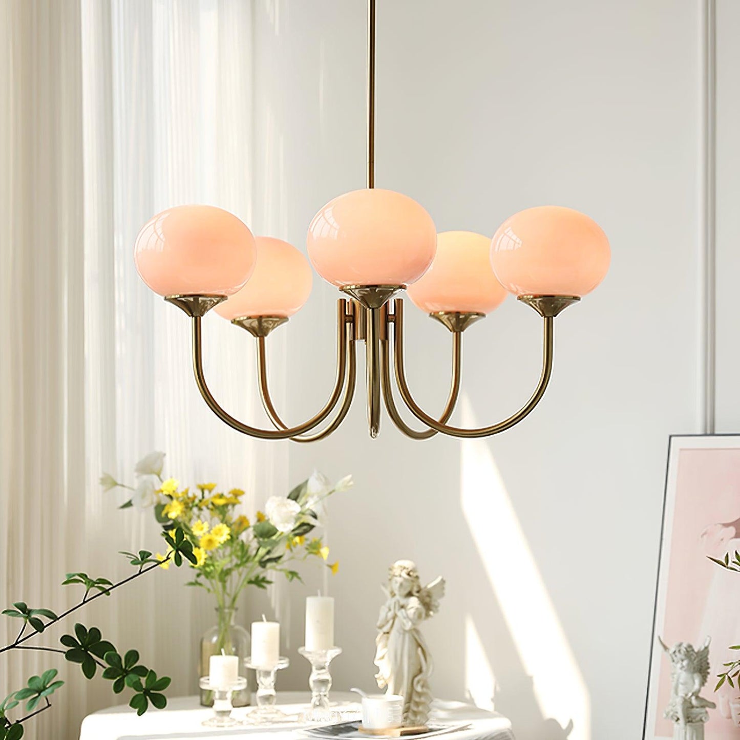 Farvet Loftslampe – Legende Glasdesign