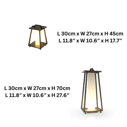 Roam Luxe Bærbar Udendørslampe til Stemningsfulde Aftener