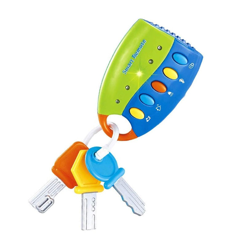 MiniMimic Playset™ | fjernbetjening og bilnøgle til babylegetøj