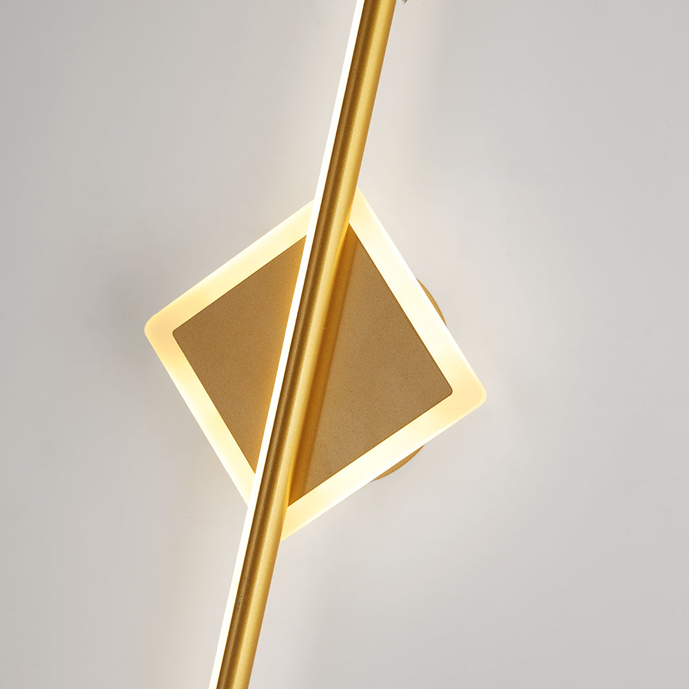 Geometrisk Væglampe – Minimalistisk Kunstlys