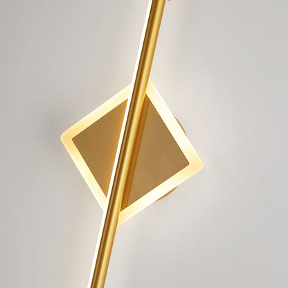 Geometrisk Væglampe – Minimalistisk Kunstlys
