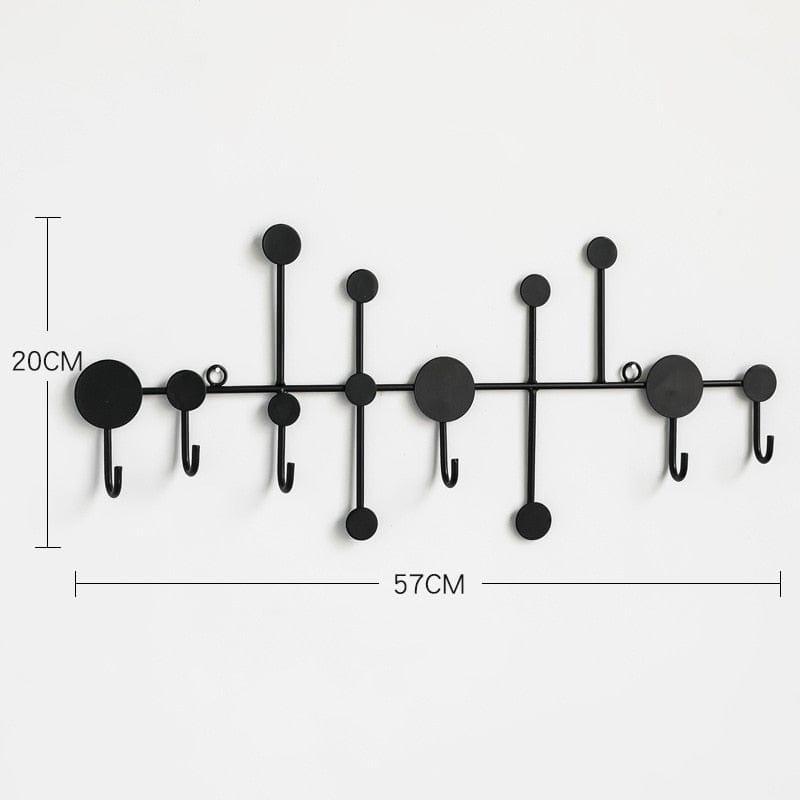 Minimalistiske moderne vægkroge til elegant hjemmeorganisering