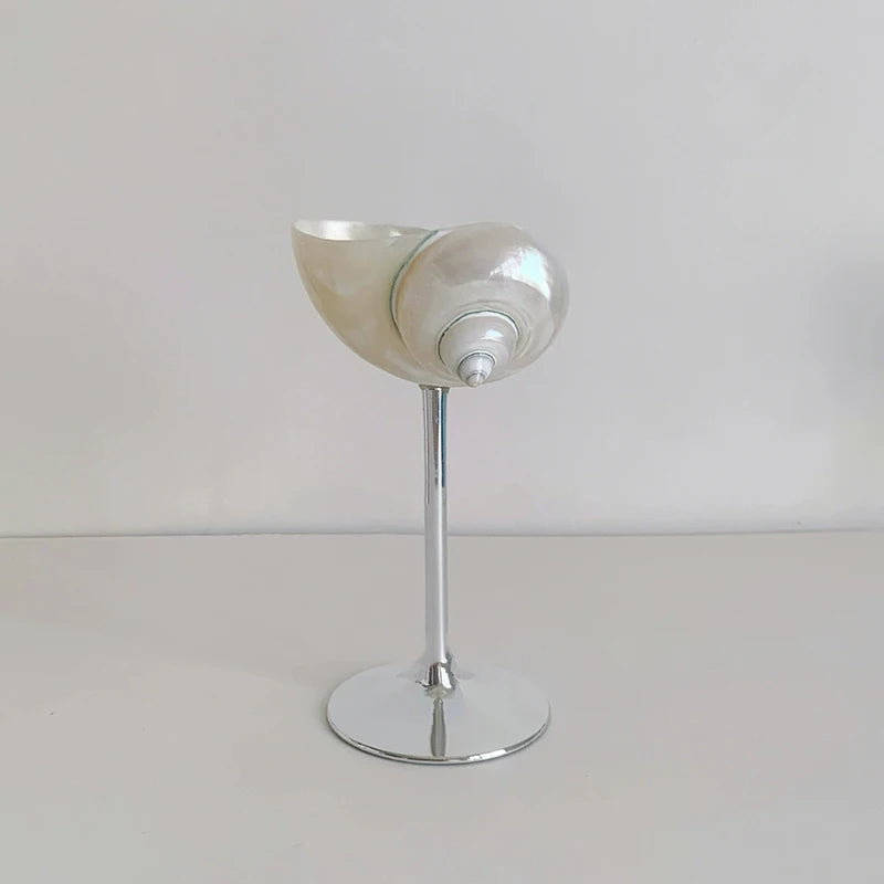 Hav-inspireret elegant blå cocktailglas