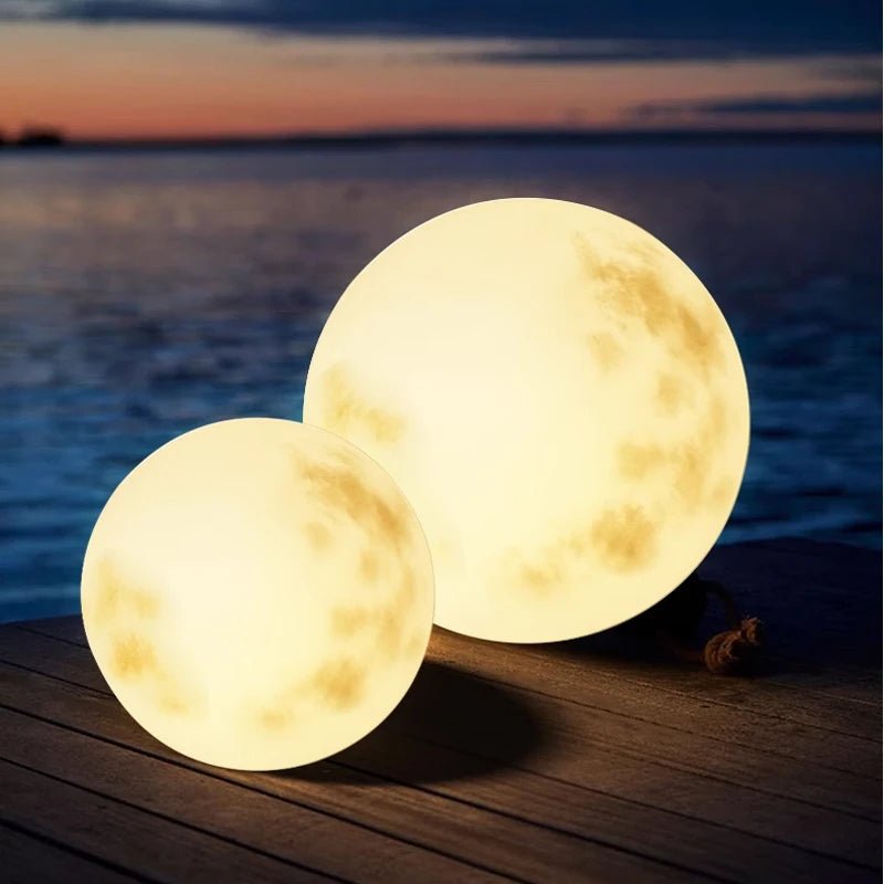 Magisk Månelampe™ | Fortryllende Måneformet Have lampe