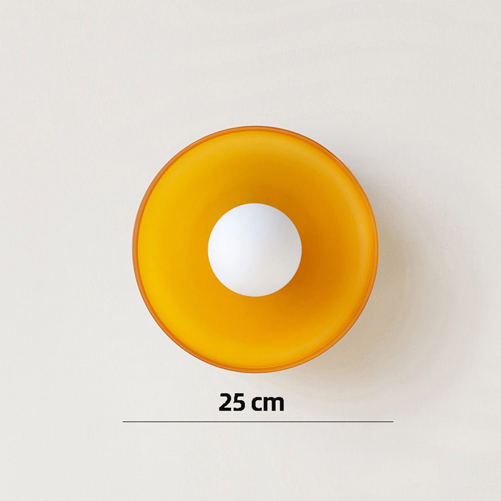 Rund Loftlampe – Farverig Moderne Stil