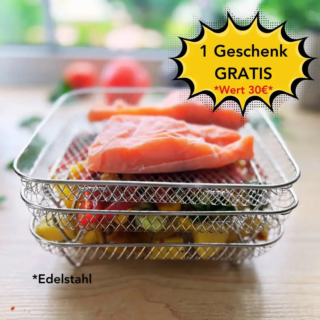 Ekstraudstyr til udvidelse af kapacitet til airfryer