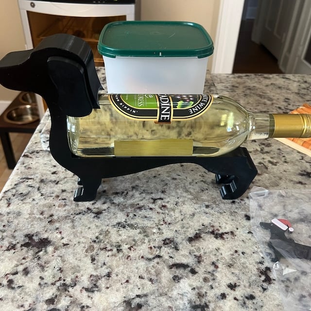 Gravhund Vinflaskeholder Dekorativ Stand