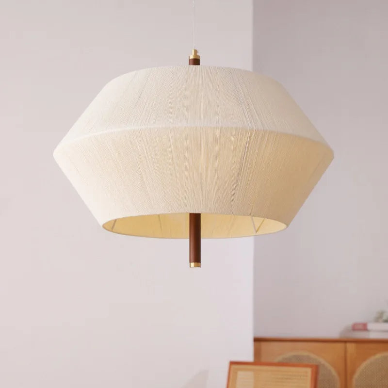 Lueur de Lin Moderne Pendellampe