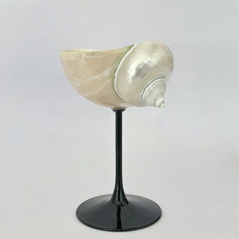 Hav-inspireret elegant blå cocktailglas