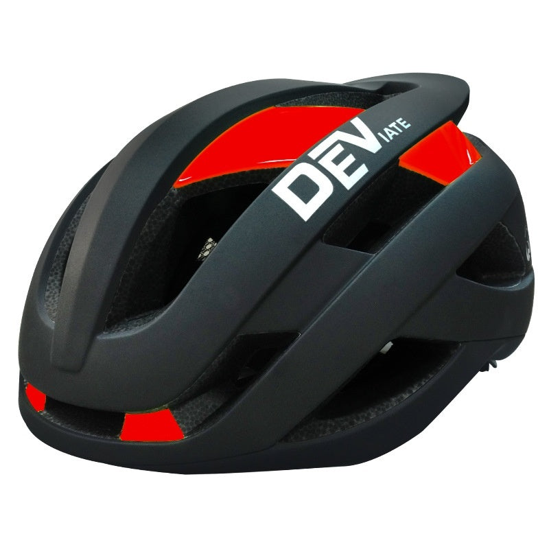 Cykelhjelm med fuld dækkende kantbælte og fluenet, unisex, åndbar, integreret, til mountainbike-ridning
