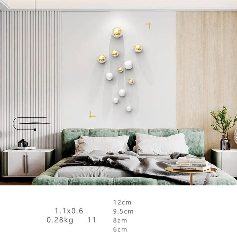 Moderne minimalistisk abstrakt vægkunst dekoration